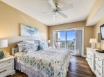 Bedroom with King Bed and Ocean Views at 4404 Windsor Court North